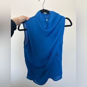 Gently worn Zara Top - Cobalt Blue, Size Small